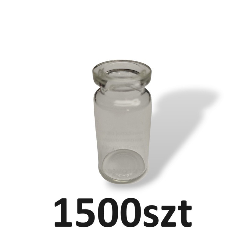 Fiolka 8R 22x45mm Przezroczysta 1500szt